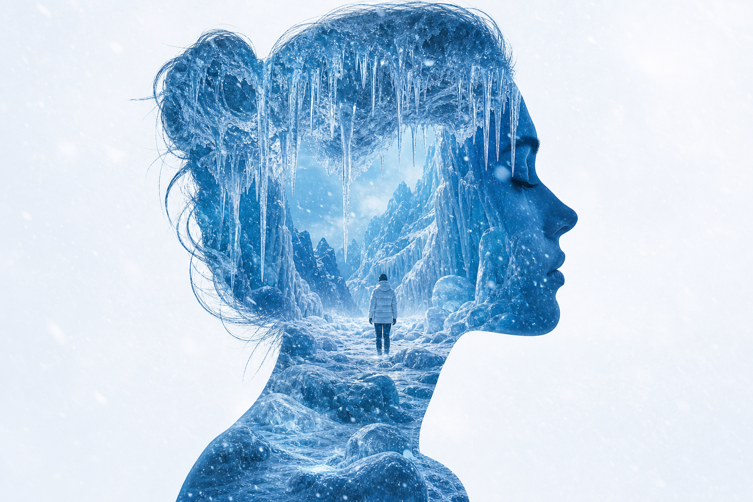 Double exposure illusion