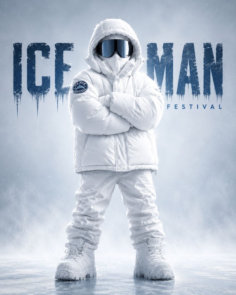 ICEMAN full mascot